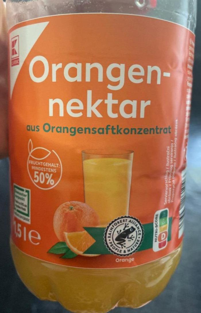 Zdjęcia - Orangen-nektar K-Classic