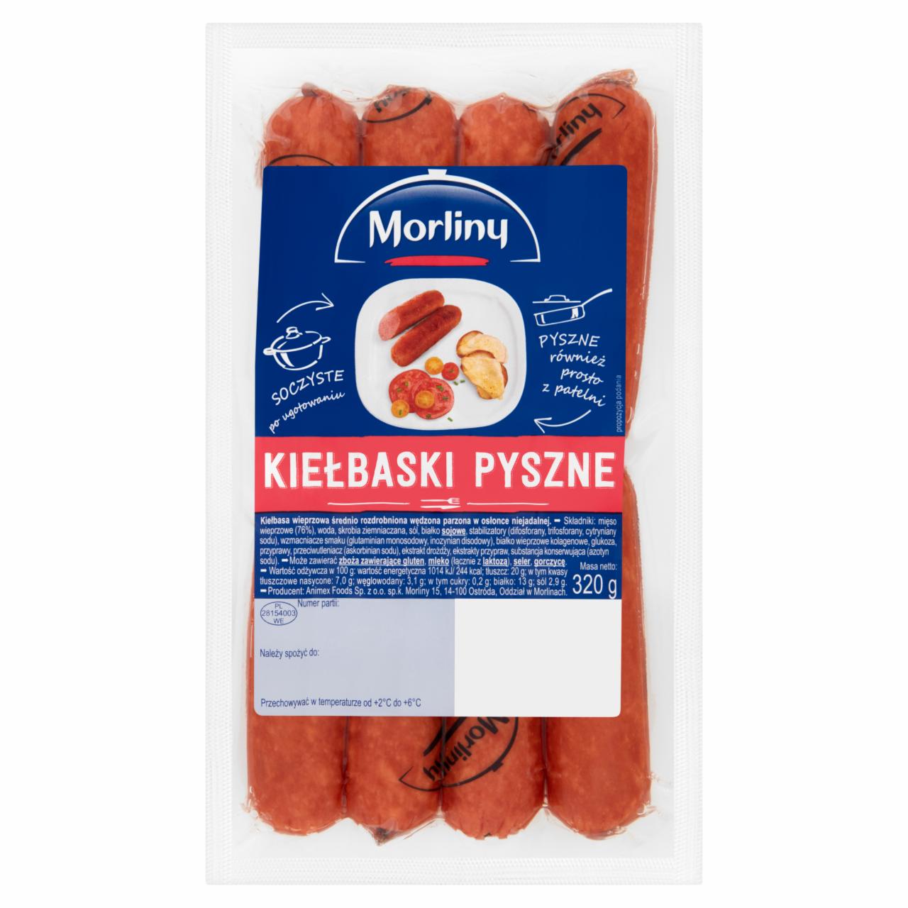 Zdjęcia - Morliny Kiełbaski pyszne 320 g