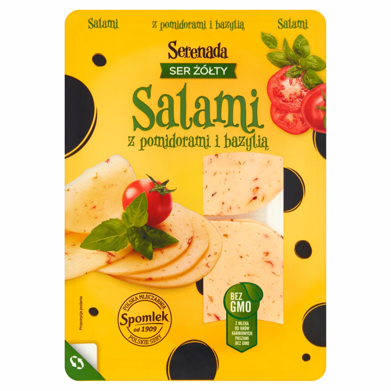 Zdjęcia - Serenada Ser żółty Salami z pomidorami i bazylią 135 g