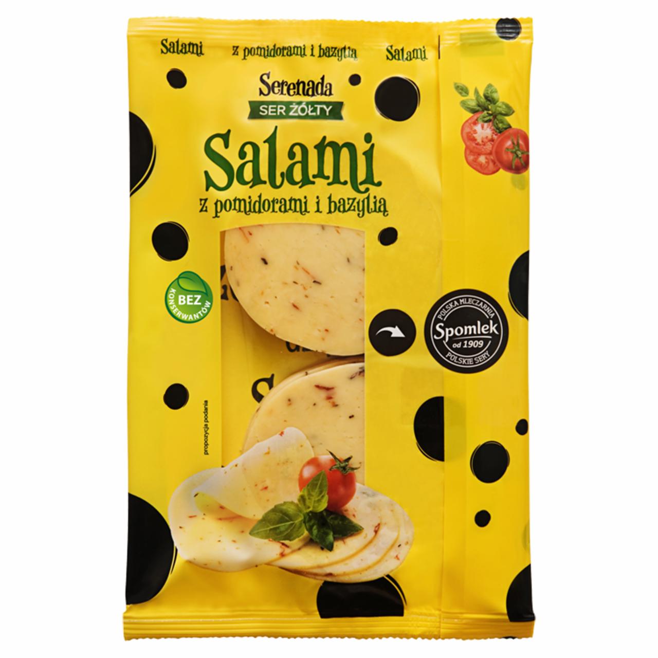 Zdjęcia - Serenada Ser żółty Salami z pomidorami i bazylią 135 g