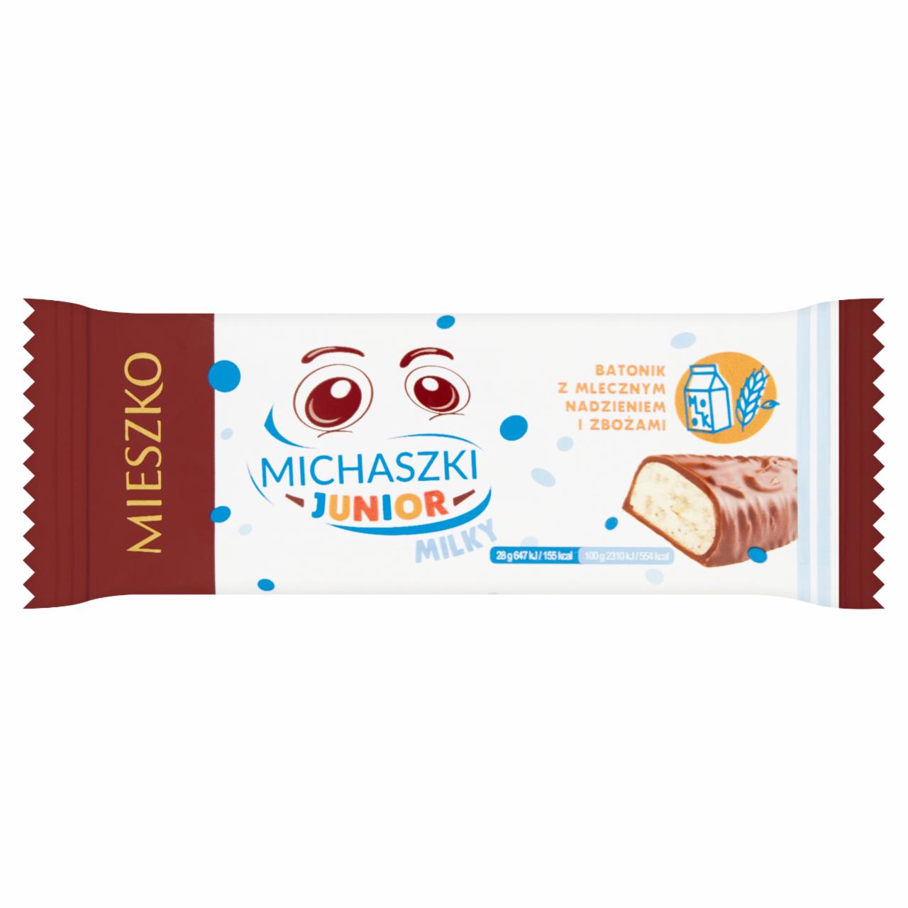 Zdjęcia - Mieszko Michaszki Baton Junior Milky 28 g