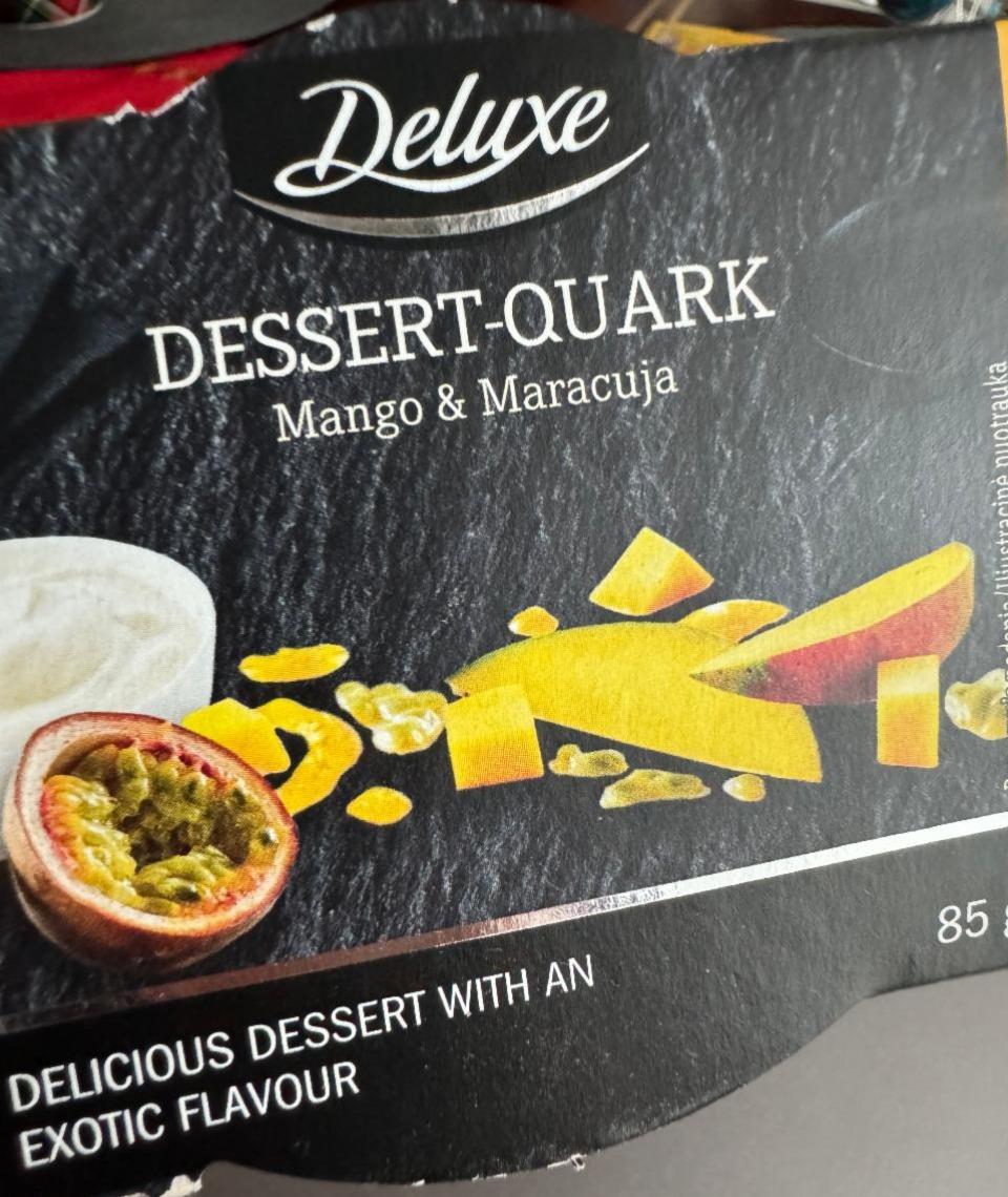 Zdjęcia - Deser Quark Mango i Marakuja Deluxe
