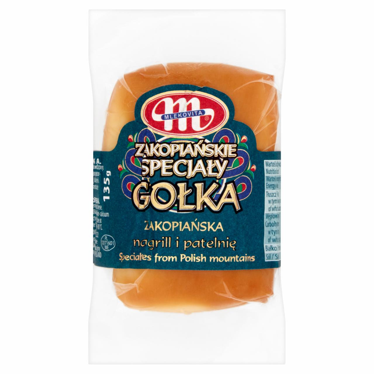 Zdjęcia - Mlekovita Zakopiańskie Specjały Gołka zakopiańska Ser wędzony 135 g