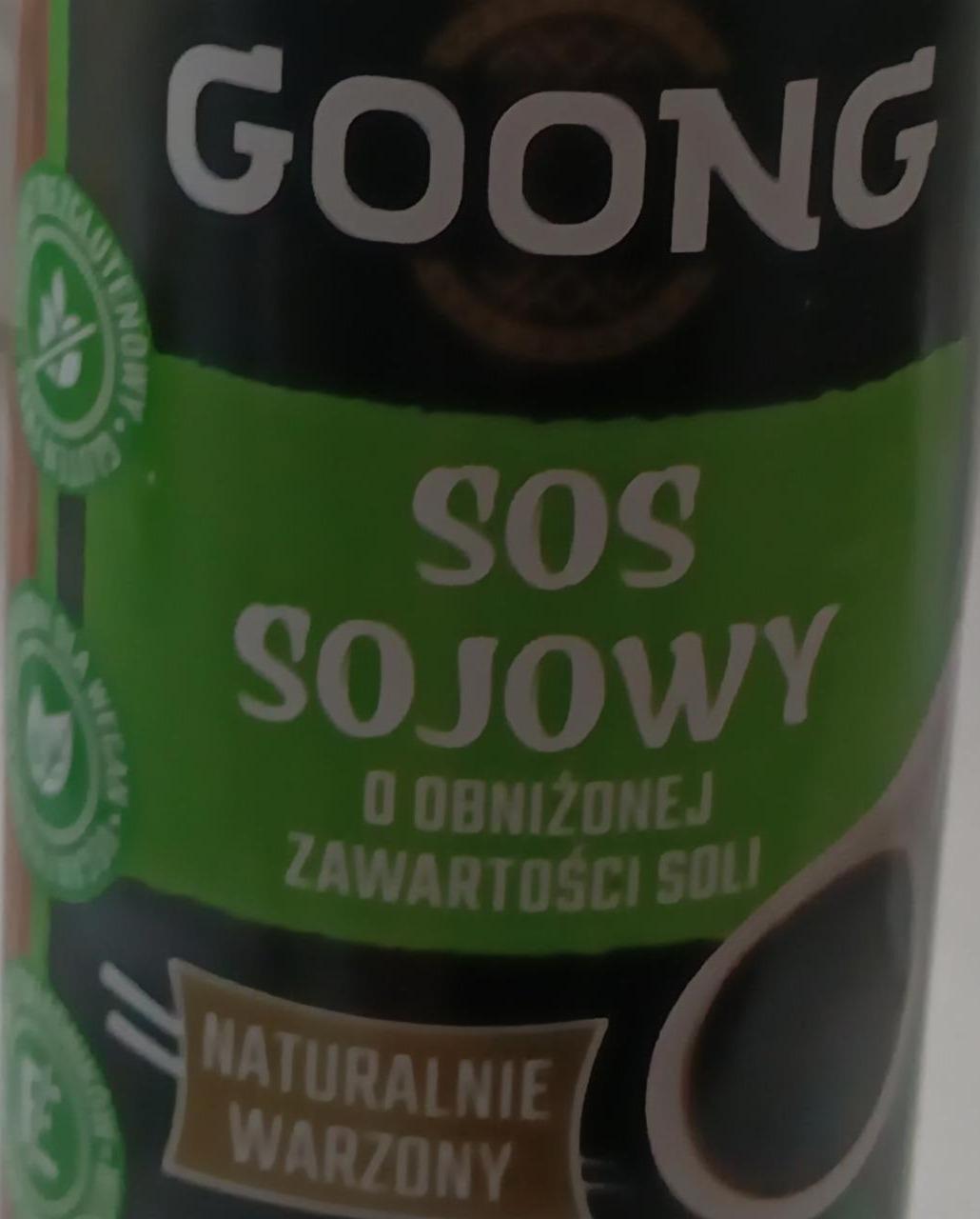 Zdjęcia - Goong Sos sojowy o obniżonej zawartości soli 150 ml