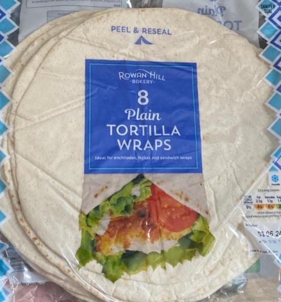 Zdjęcia - 8 Plain Tortilla Wraps Rowan Hill Bakery