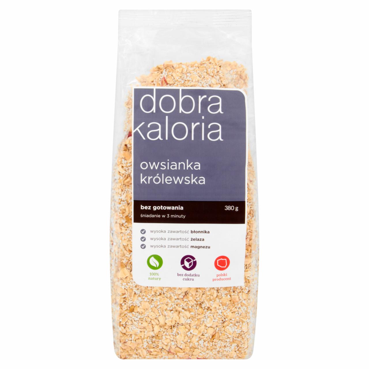 Zdjęcia - Dobra Kaloria Owsianka królewska 380 g