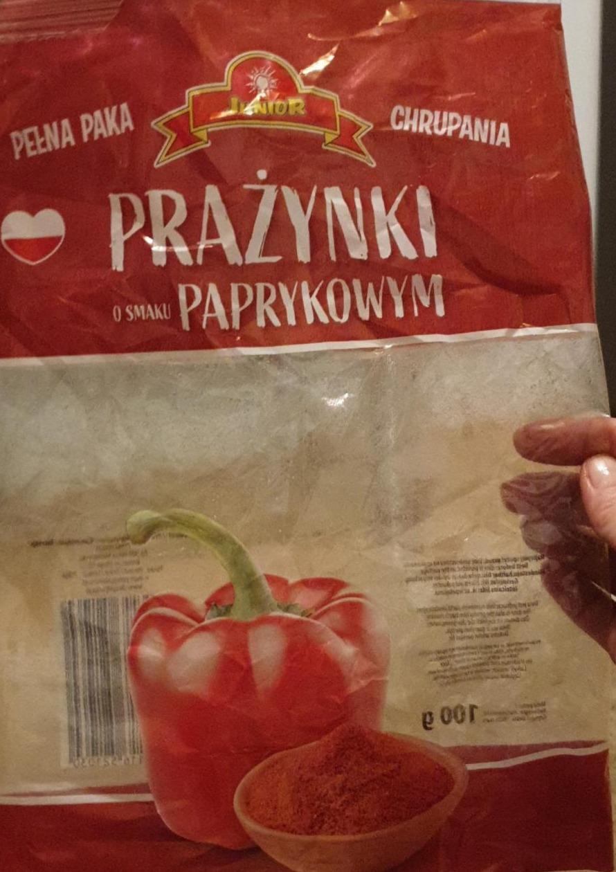 Zdjęcia - Prażynki o smaku paprykowym Junior