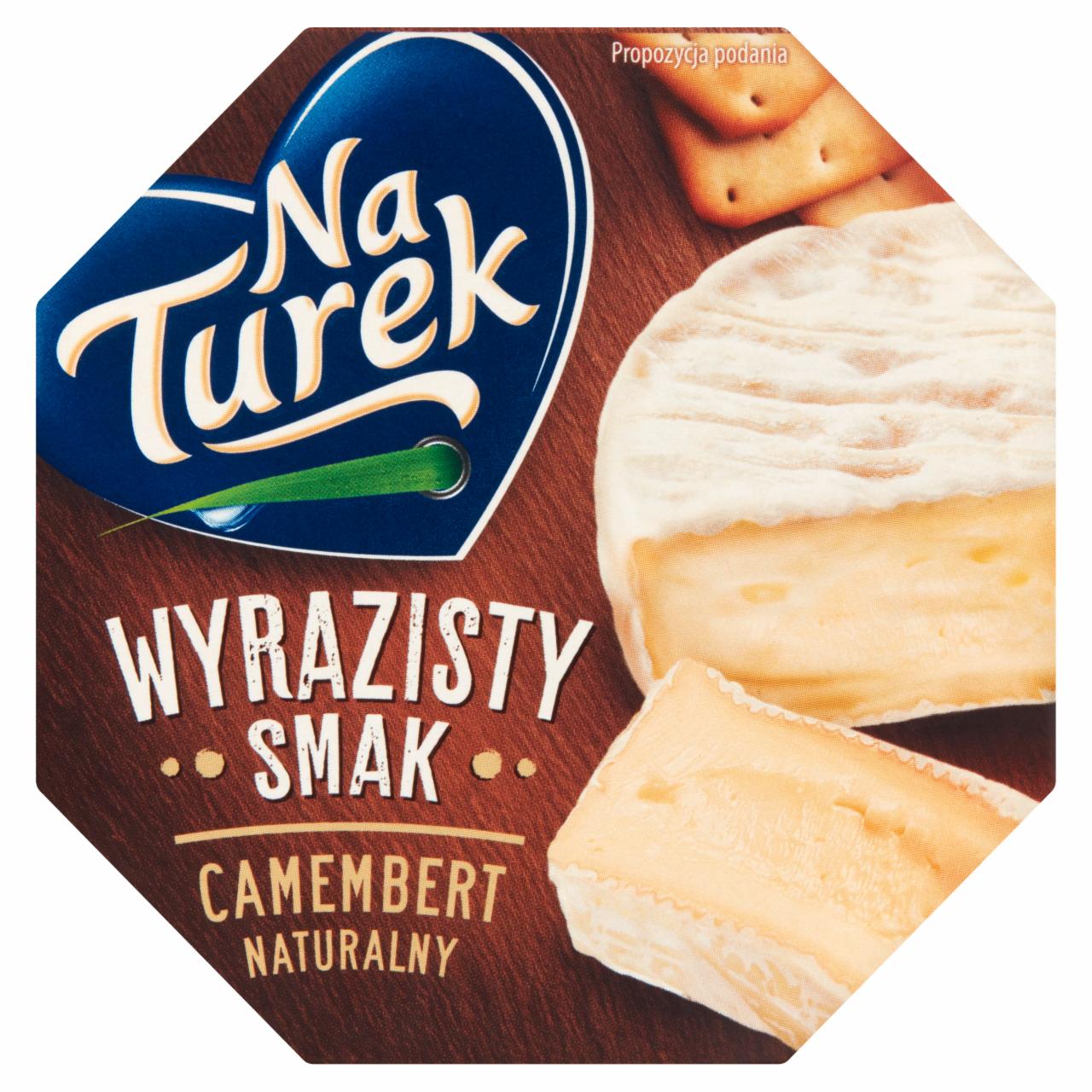 Zdjęcia - NaTurek Camembert naturalny wyrazisty smak 120 g
