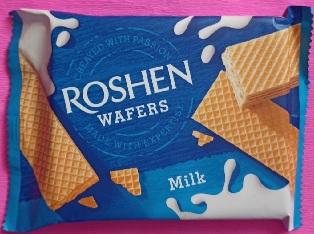 Zdjęcia - Roshen Wafers Milk