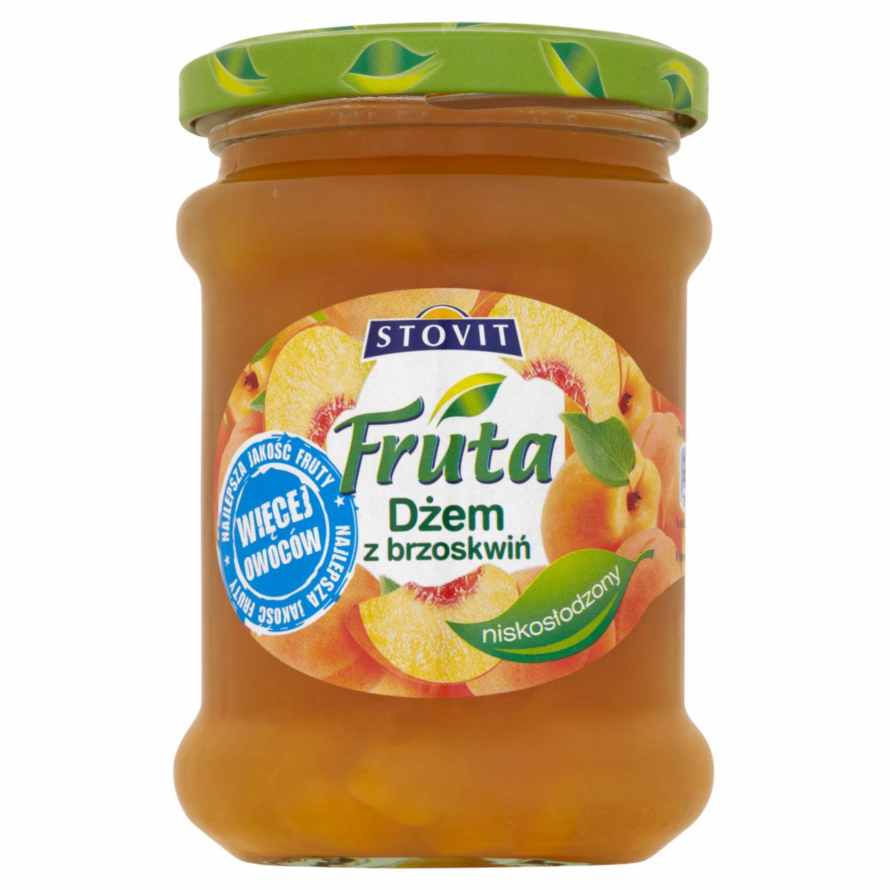 Zdjęcia - Stovit Fruta Dżem z brzoskwiń niskosłodzony 270 g