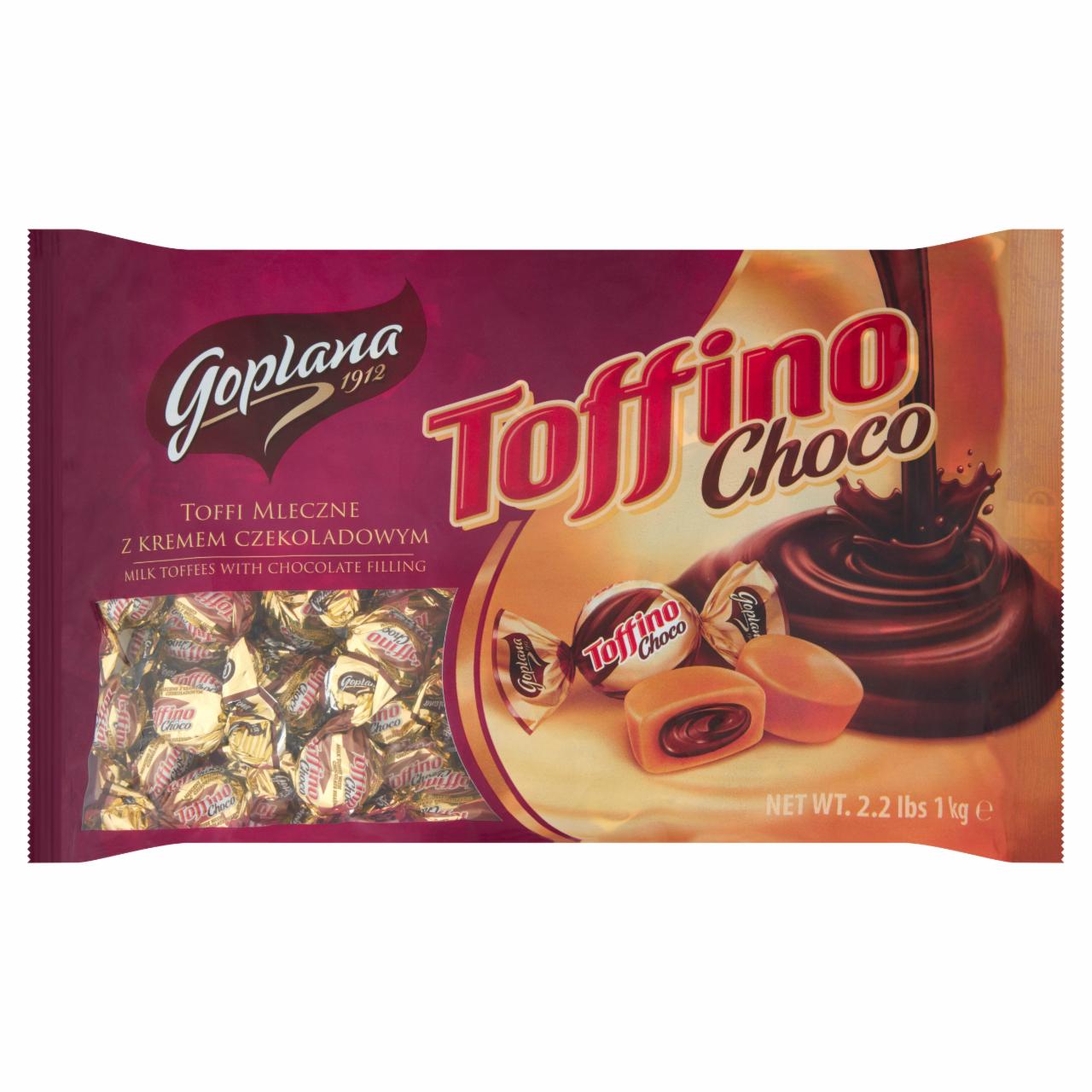 Zdjęcia - Toffino Choco Toffi mleczne z kremem czekoladowym Goplana