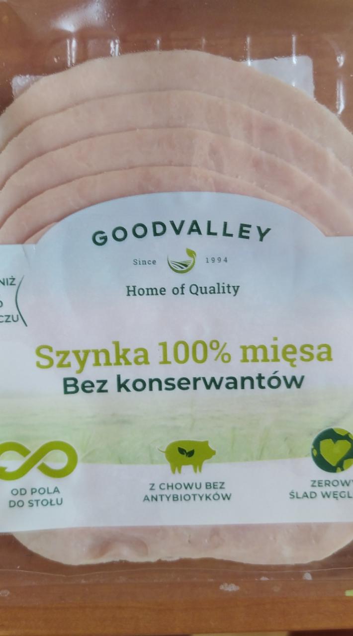 Zdjęcia - Goodvalley Szynka 100% mięsa 100 g