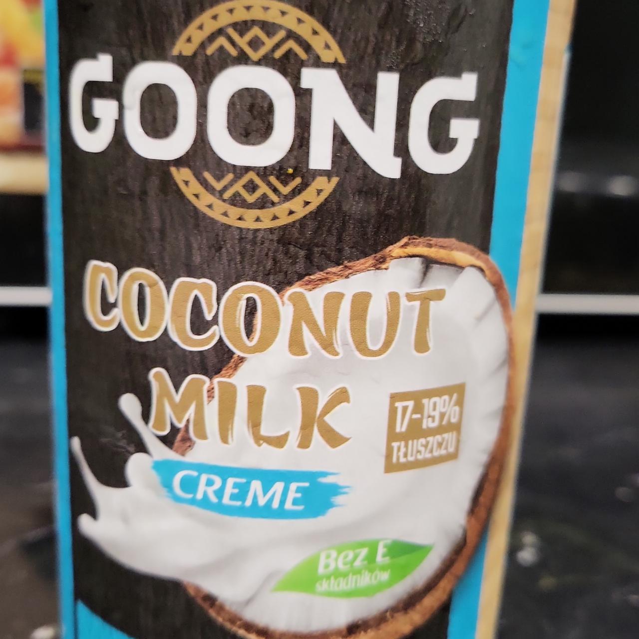 Zdjęcia - Goong Ekstrakt z miąższu kokosa 17-19 % tłuszczu 400 ml