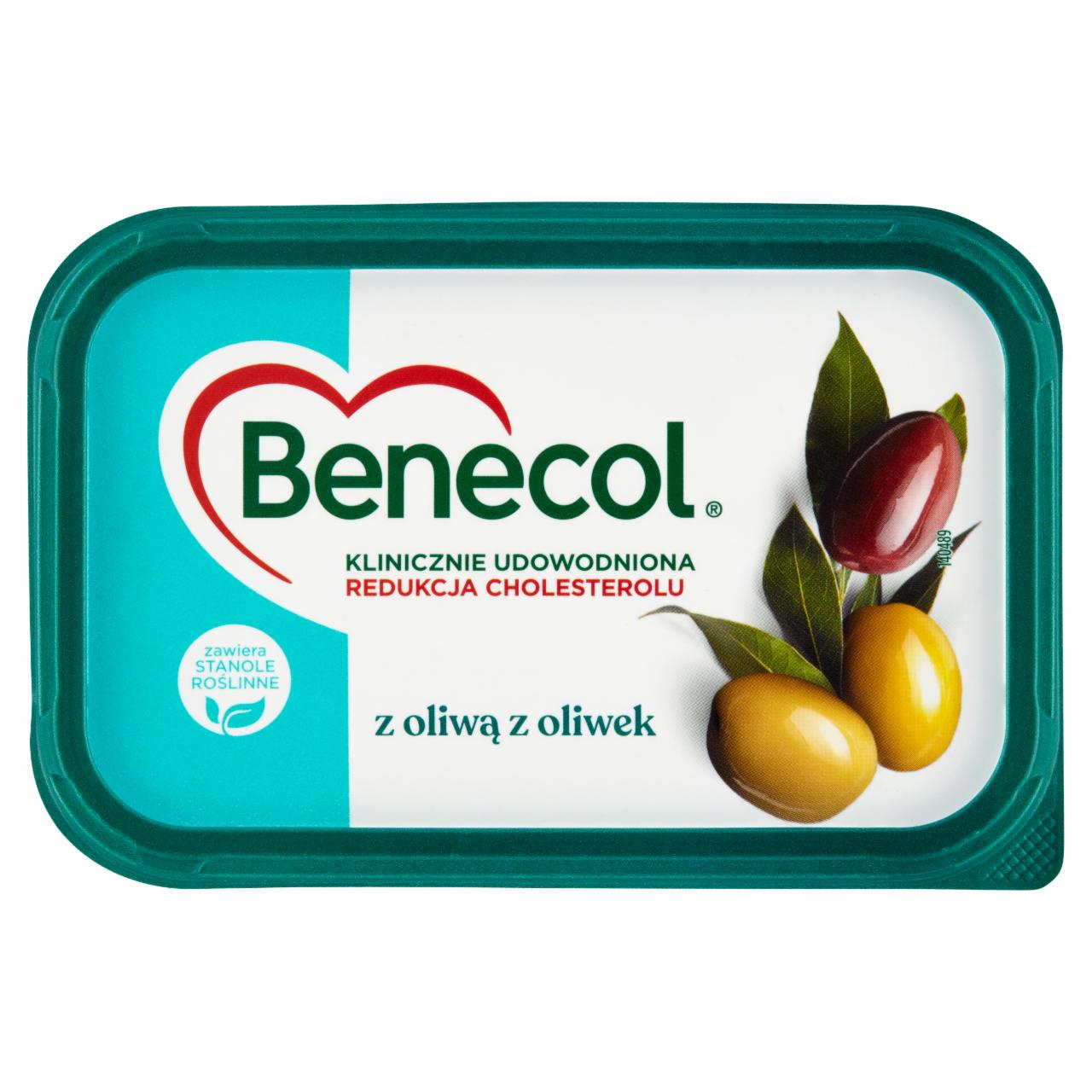 Zdjęcia - Benecol Tłuszcz do smarowania z dodatkiem stanoli roślinnych z oliwą z oliwek 400 g