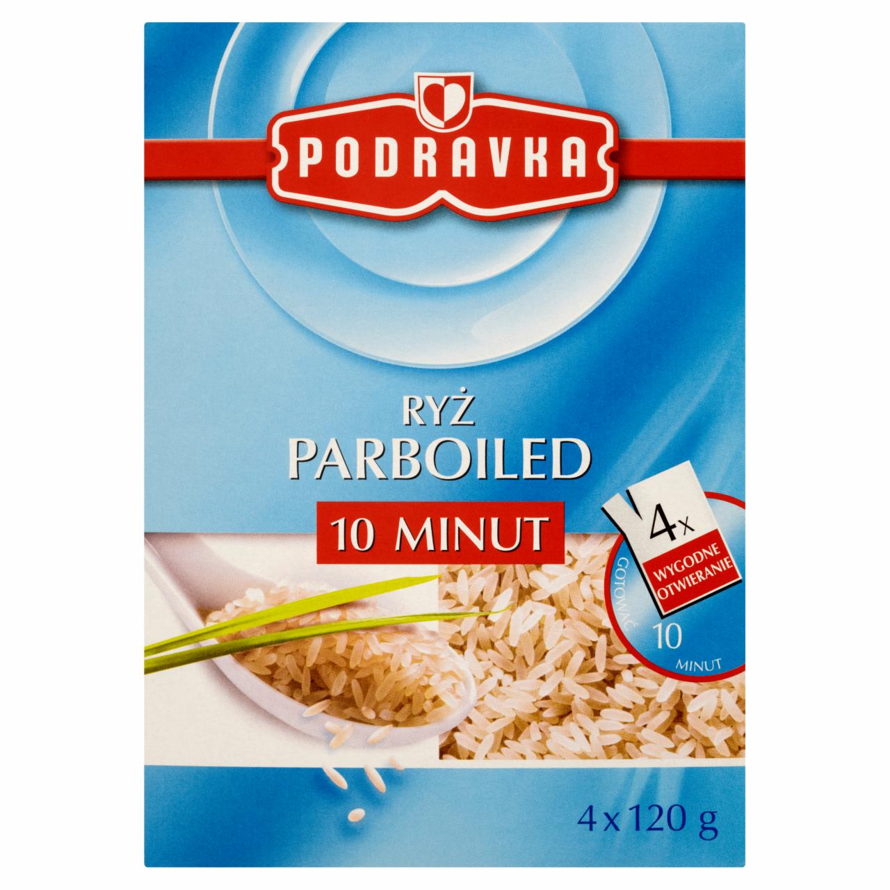 Zdjęcia - Podravka Ryż parboiled 480 g (4 torebki)