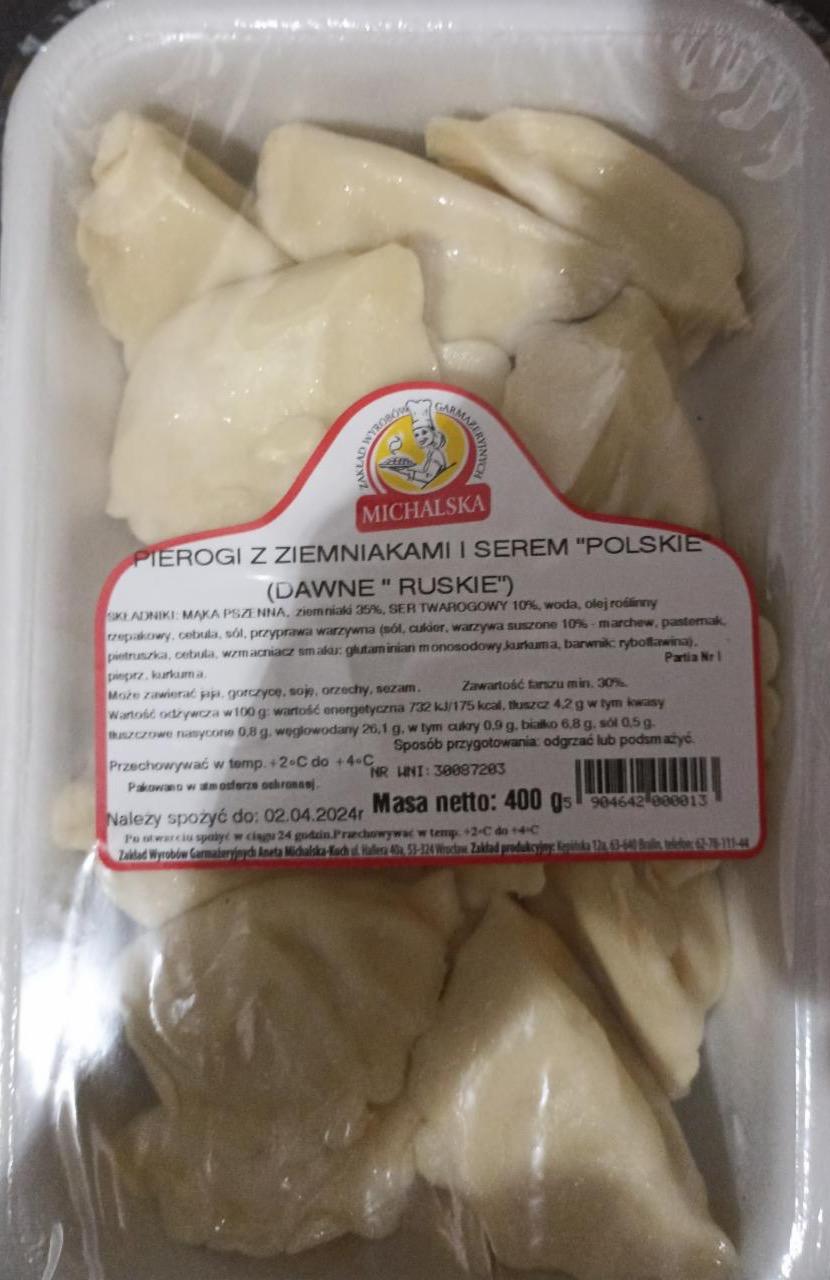 Zdjęcia - Pierogi z ziemniakami i serem 'Polskie' MIchalska