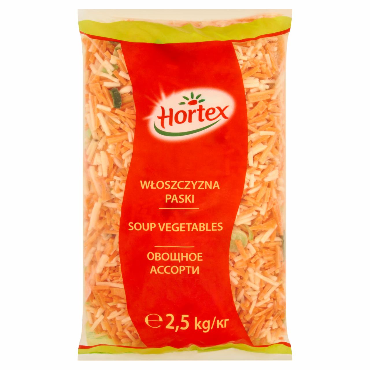 Zdjęcia - Hortex Włoszczyzna paski 2,5 kg