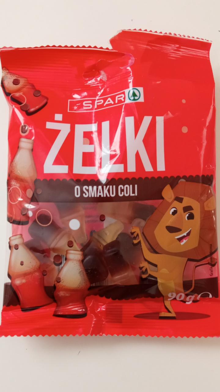 Zdjęcia - Żelki o smaku coli (Spar) 90g