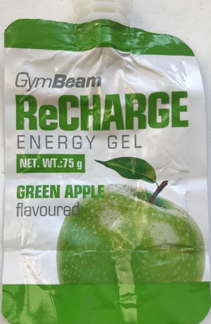 Zdjęcia - ReCharge Energy Gel Green Apple Gymbeam
