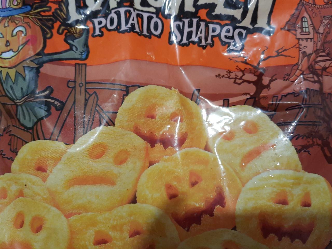 Zdjęcia - Halloween potato shapes Lidl