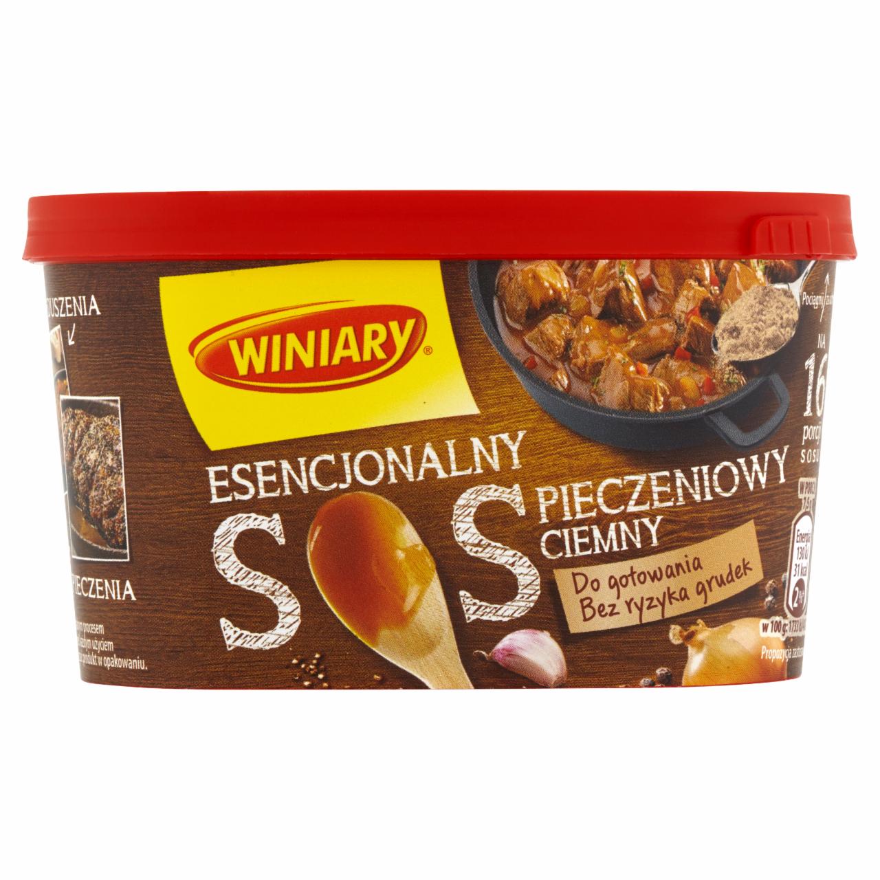 Zdjęcia - Winiary Esencjonalny sos pieczeniowy ciemny 120 g