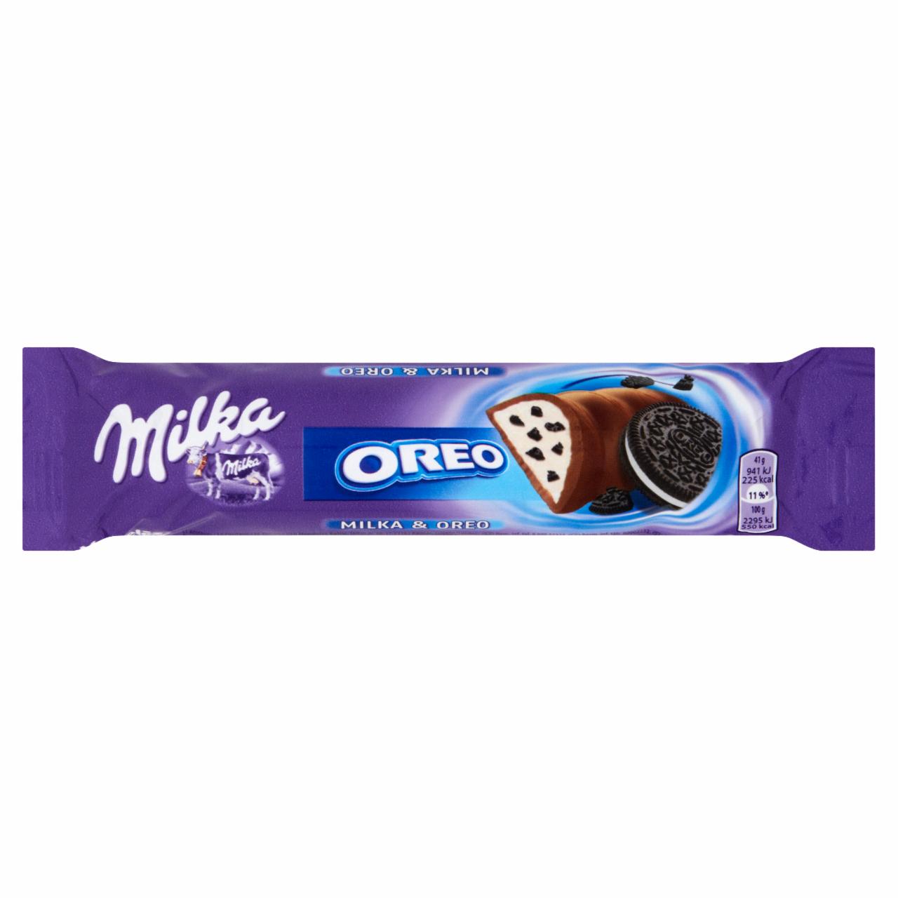 Zdjęcia - Milka Czekolada Oreo 41 g