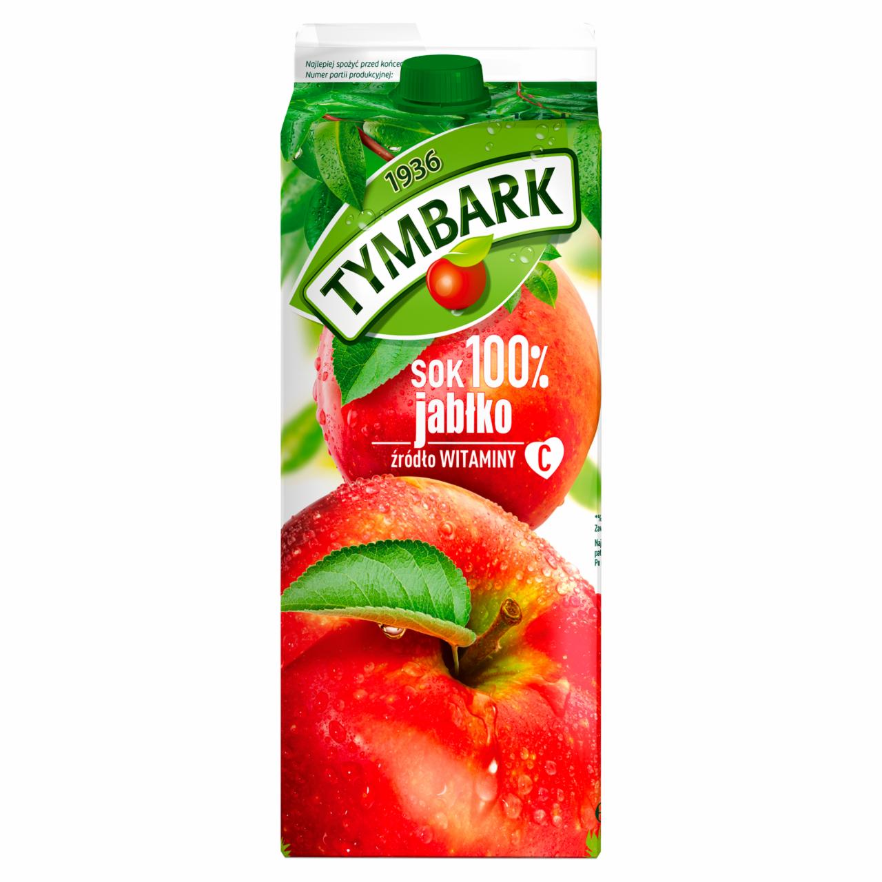 Zdjęcia - Tymbark Sok 100% jabłko 1,75 l