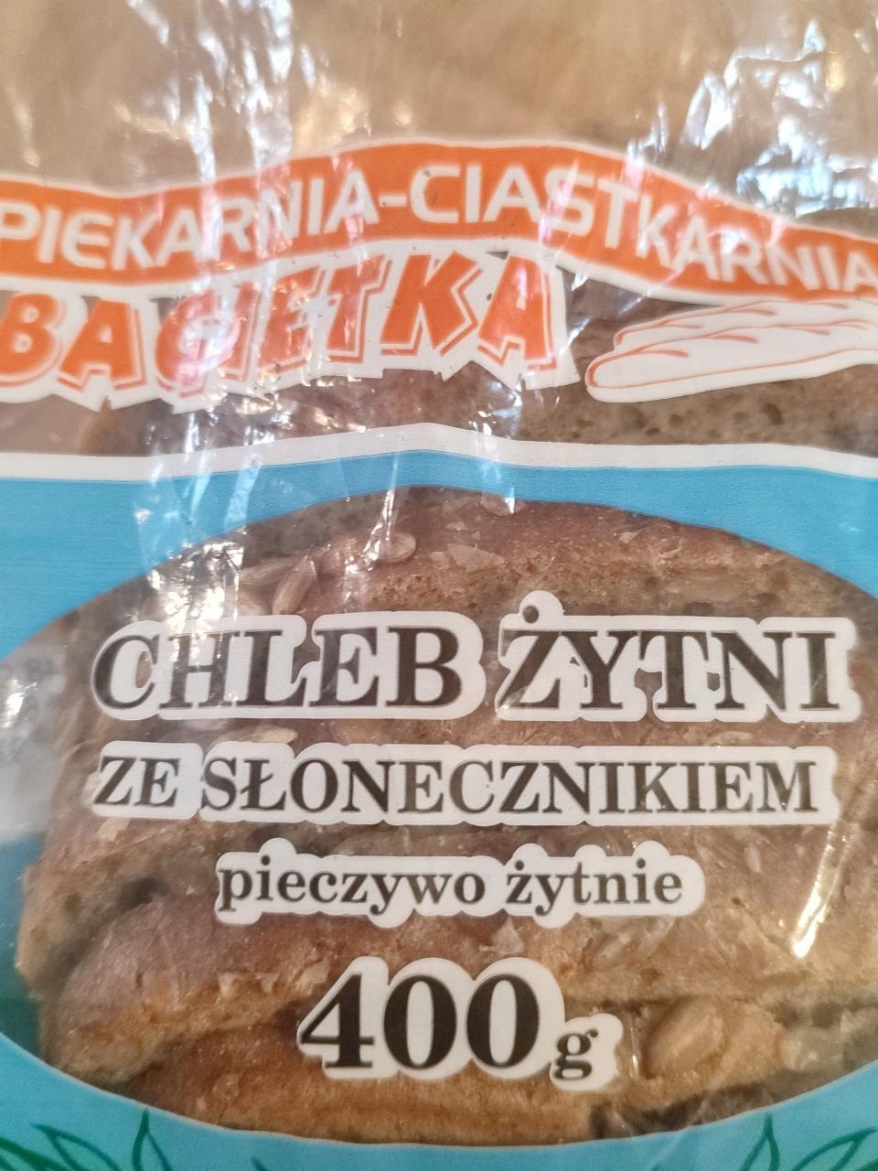 Zdjęcia - Chleb żytni ze słonecznikiem piekarnia-ciastkarnia Bagietka 