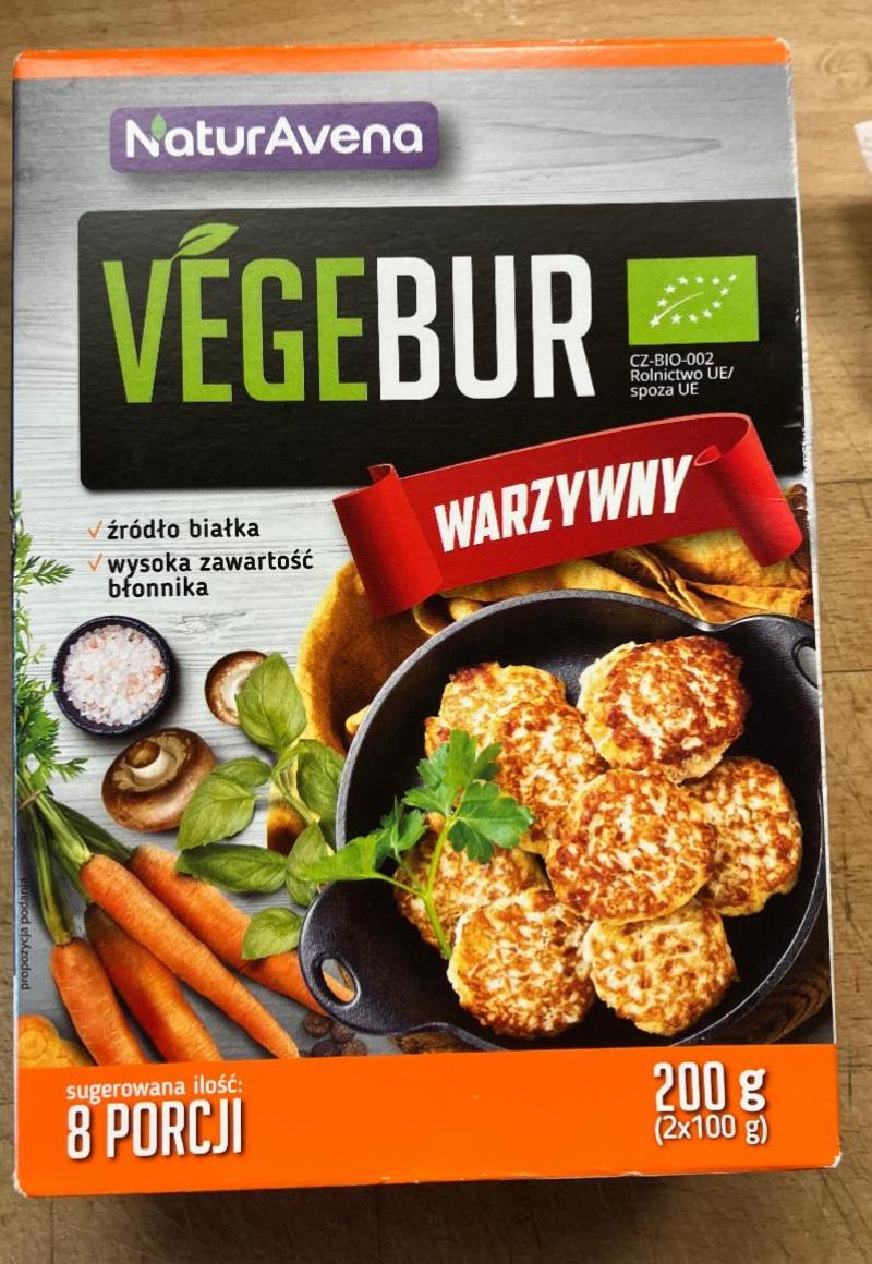 Zdjęcia - Burger wegetariański warzywny Naturvena