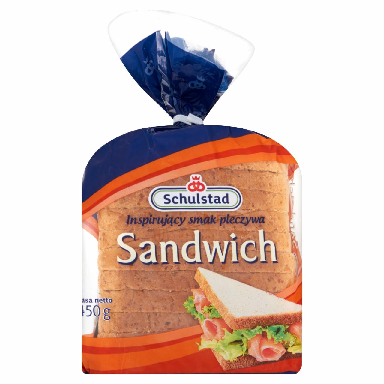 Zdjęcia - Schulstad Sandwich Chleb pszenno-żytni 450 g