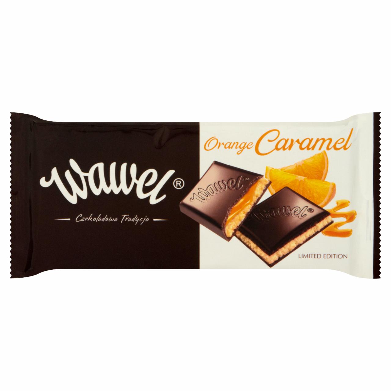 Zdjęcia - Wawel Orange Caramel Czekolada nadziewana 100 g