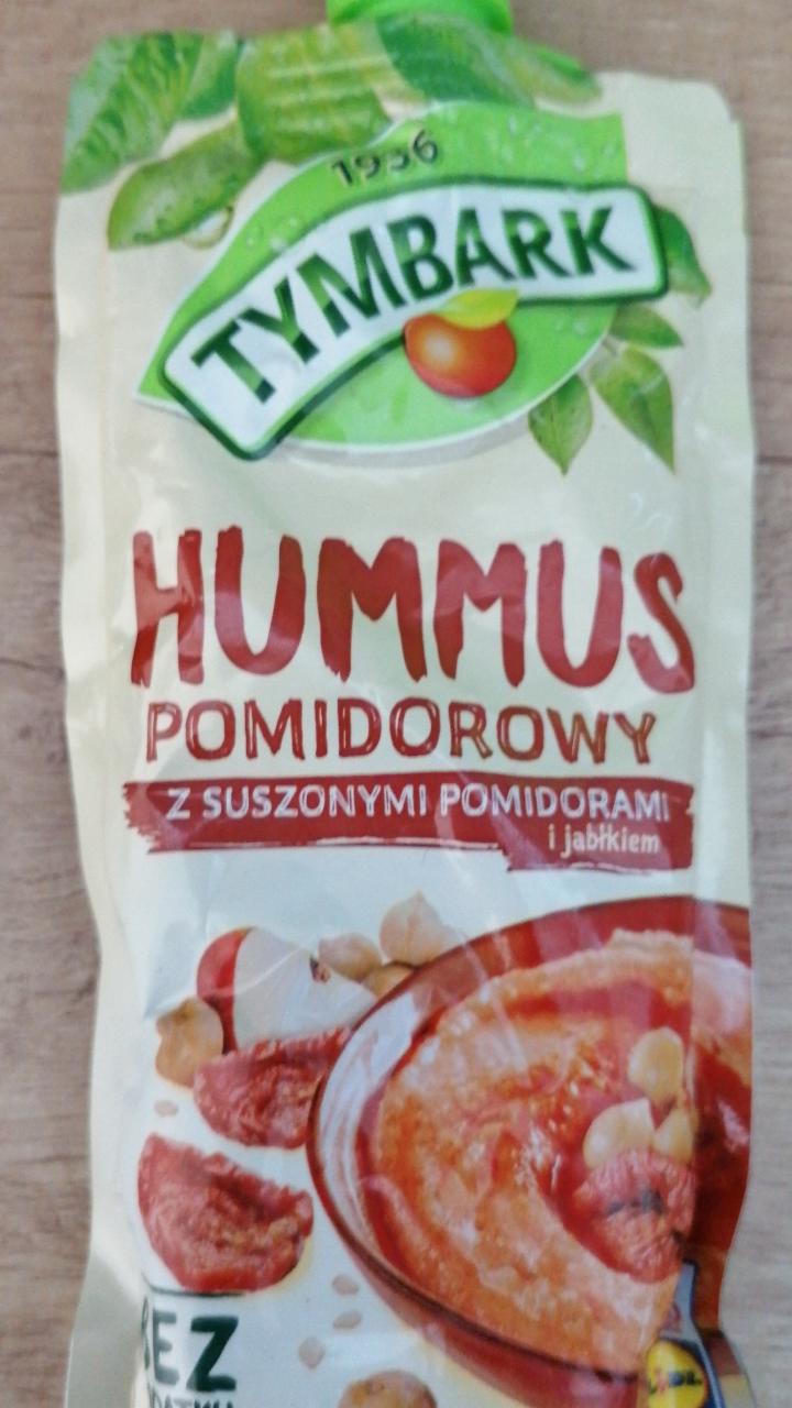 Zdjęcia - Hummus pomidorowy z suszonymi pomidorami i jabłkiem Tymbark