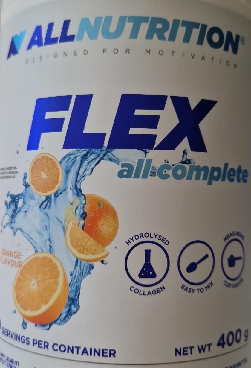 Zdjęcia - Flex all complete orange flavour AllNutrition