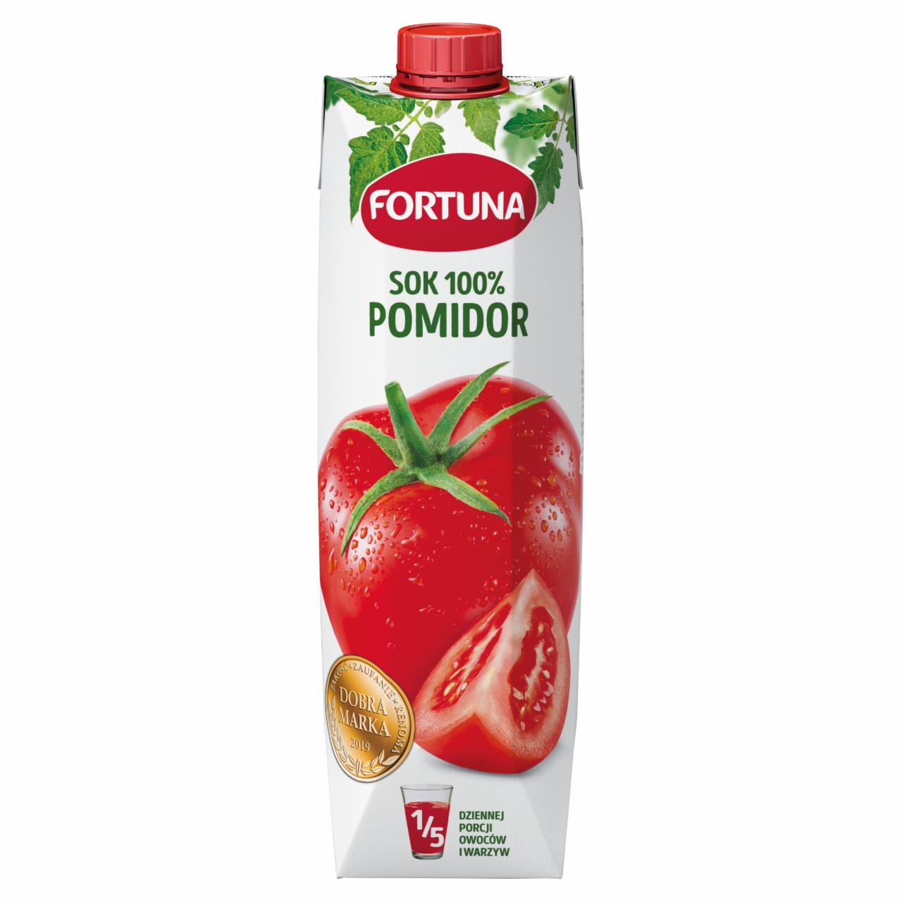 Zdjęcia - Fortuna Sok 100 % pomidor 1 l