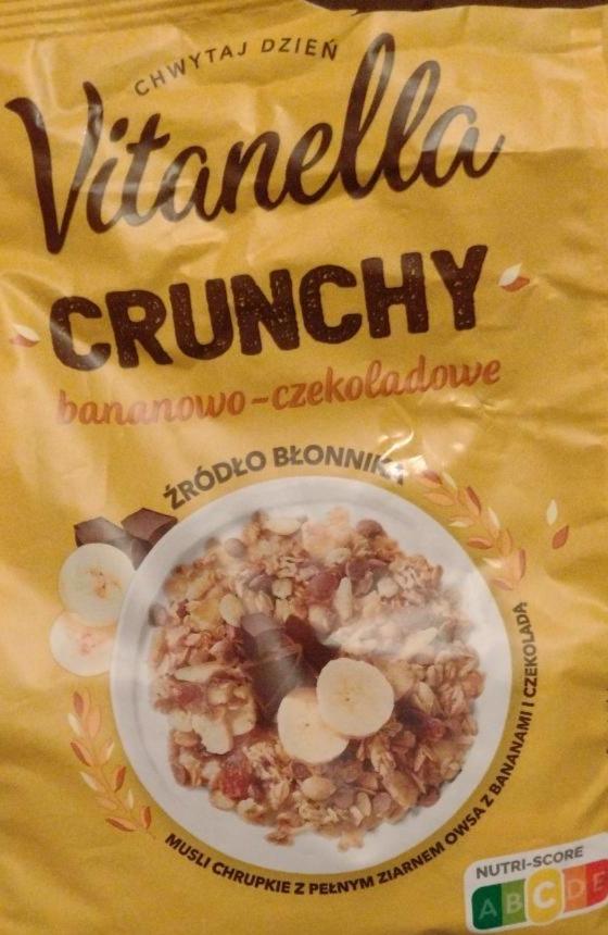 Zdjęcia - Crunchy bananowo-czekoladowe Vitanella