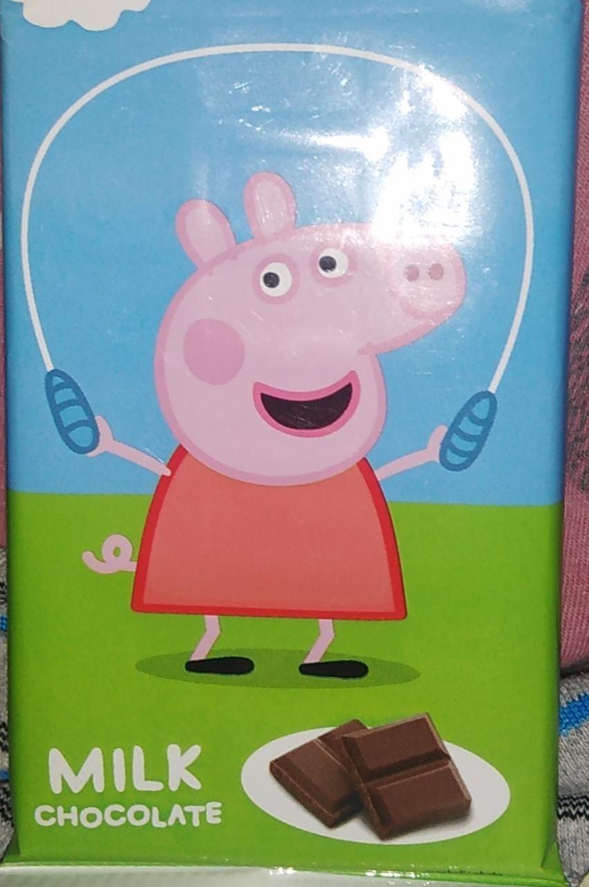 Zdjęcia - Milk chocolate peppa pig