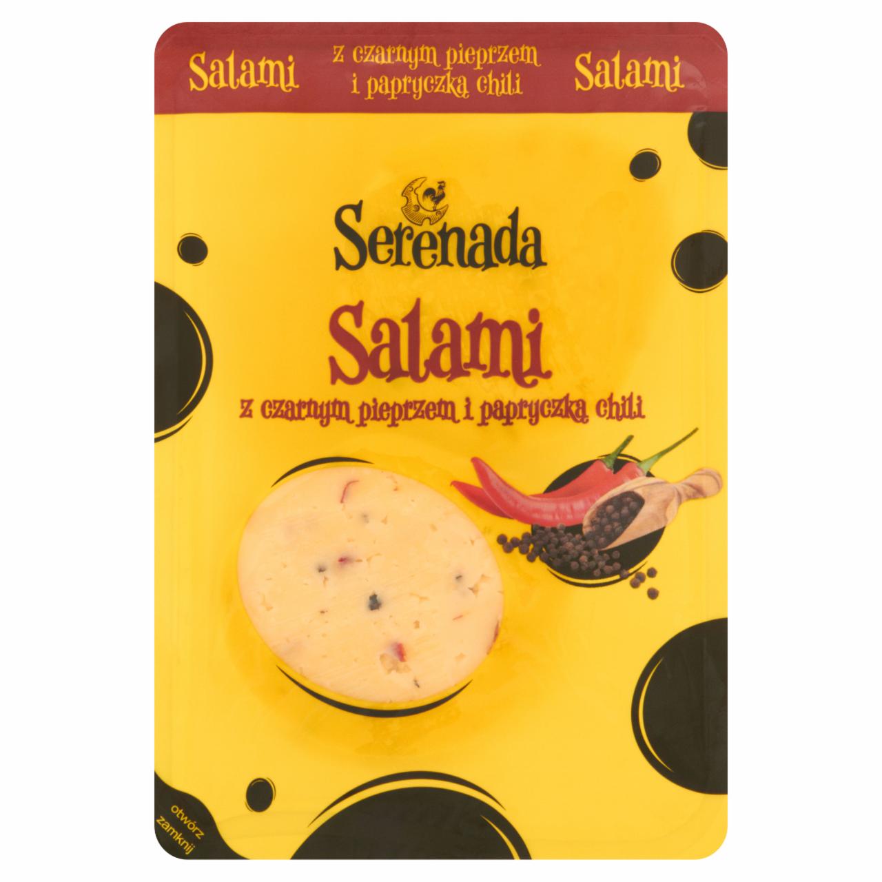 Zdjęcia - Serenada Ser Salami z czarnym pieprzem i papryczką chili 150 g