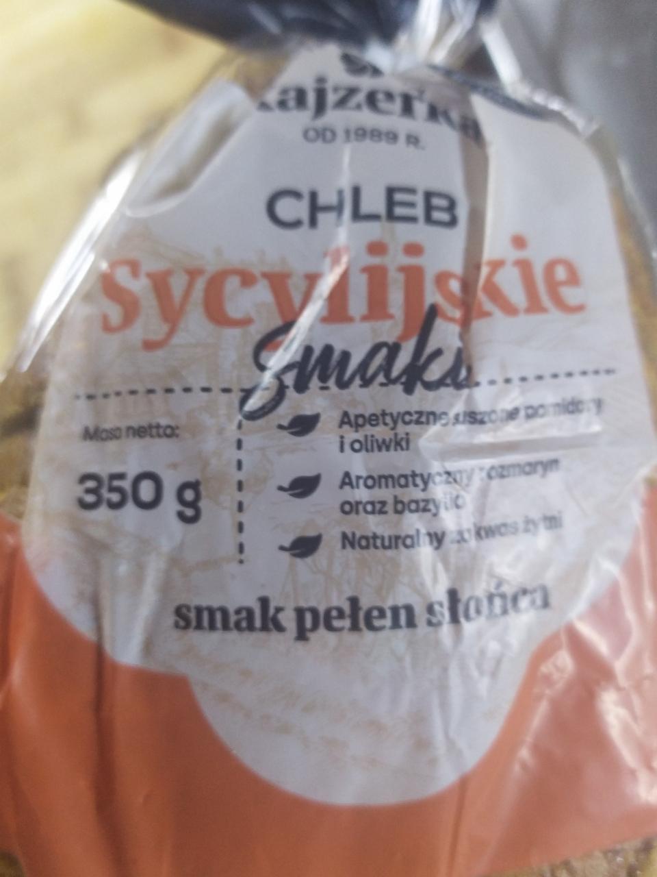 Zdjęcia - Chleb sycylijskie smaki Kajzerka