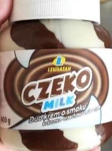 Zdjęcia - Czeko milk duo krem o smaku kakaowo-orzechowo-mlecznym Lewiatan