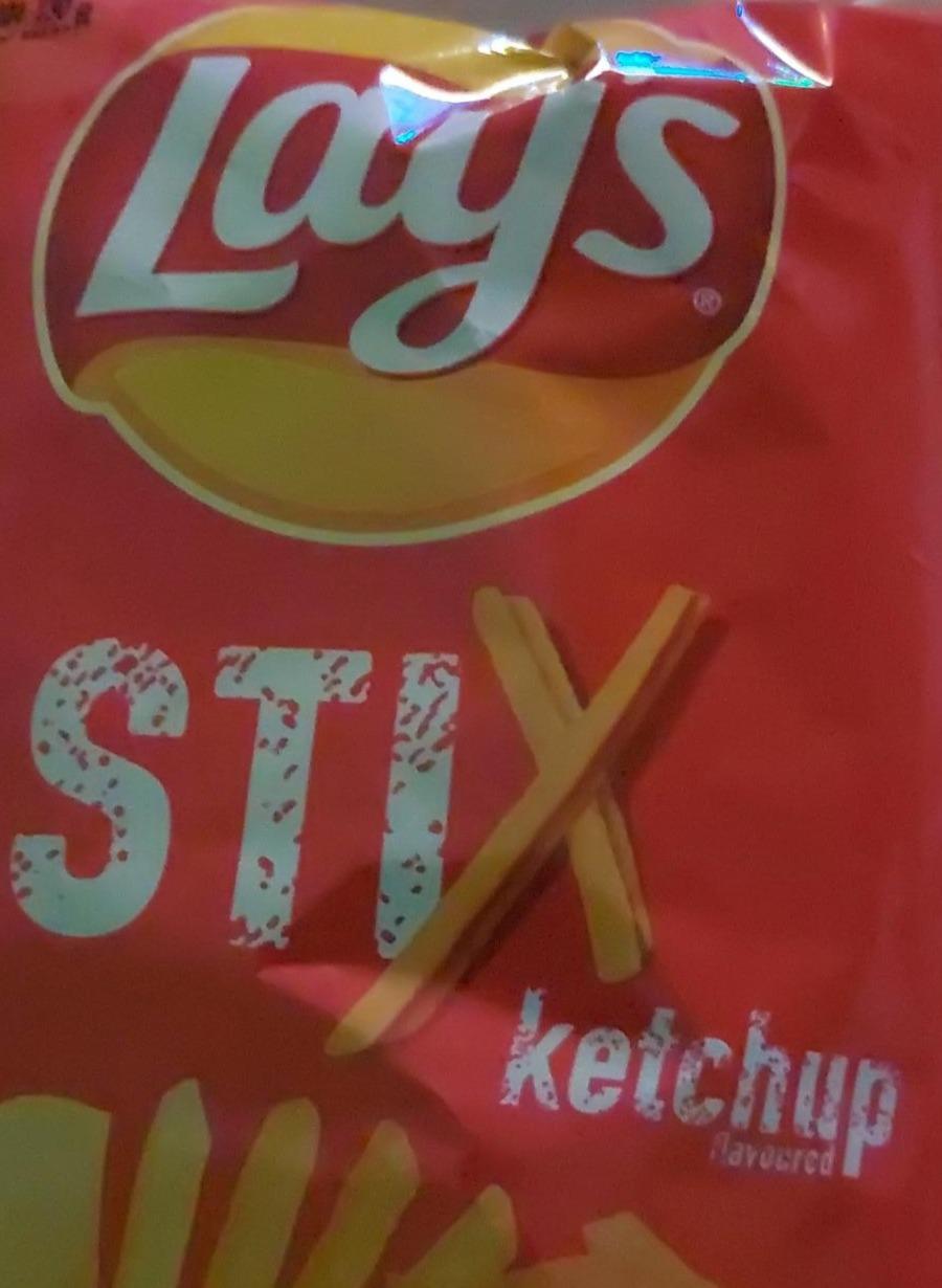 Zdjęcia - Stix Chipsy ziemniaczane o smaku ketchupowym Lay's