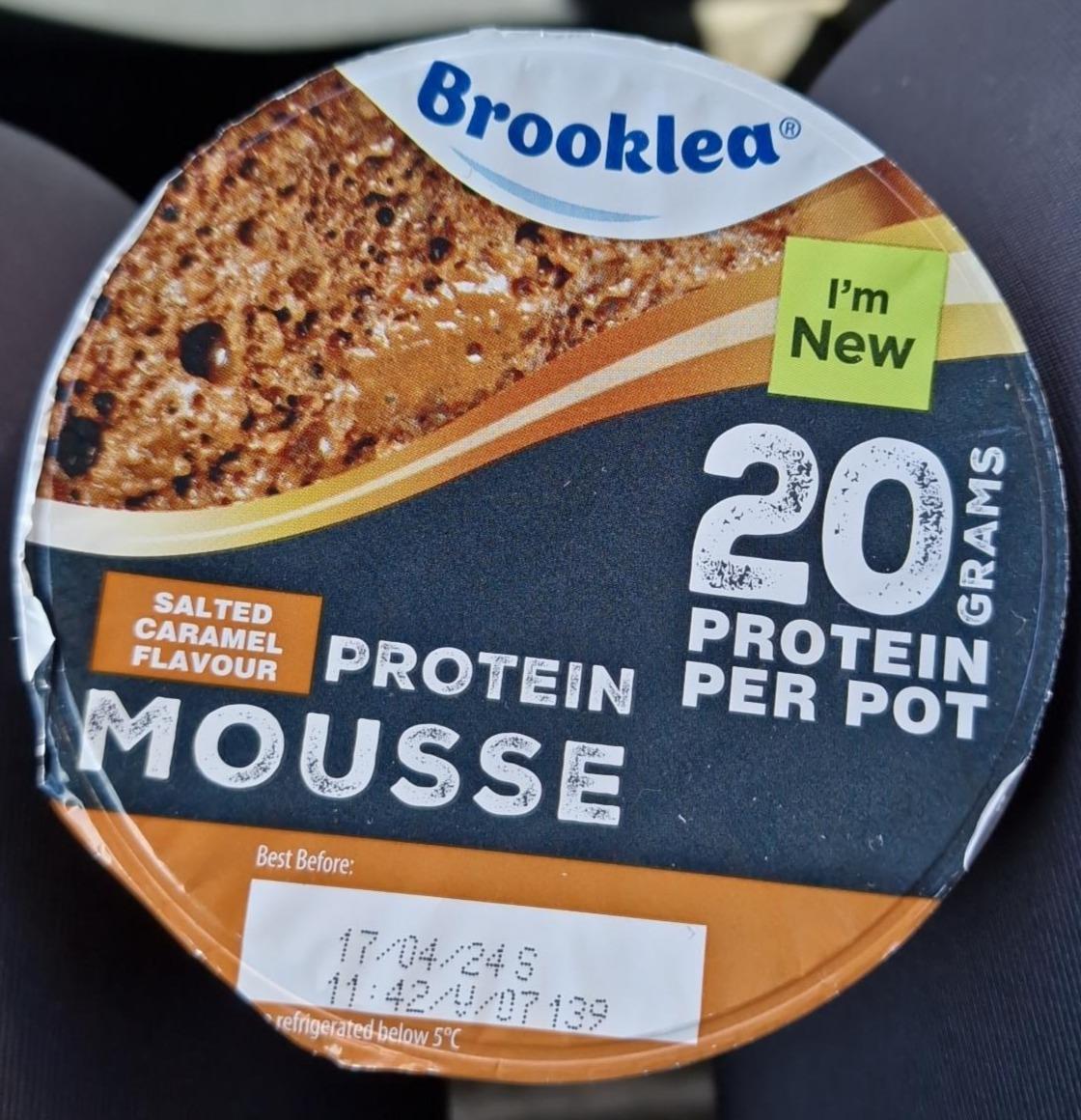 Zdjęcia - Protein mousse salted caramel Brooklea