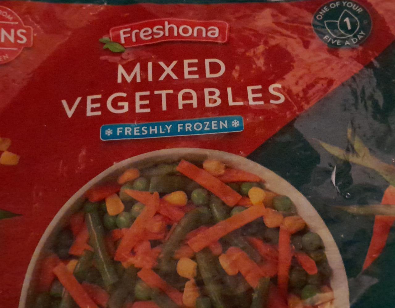 Zdjęcia - Mixed vegetables Freshona