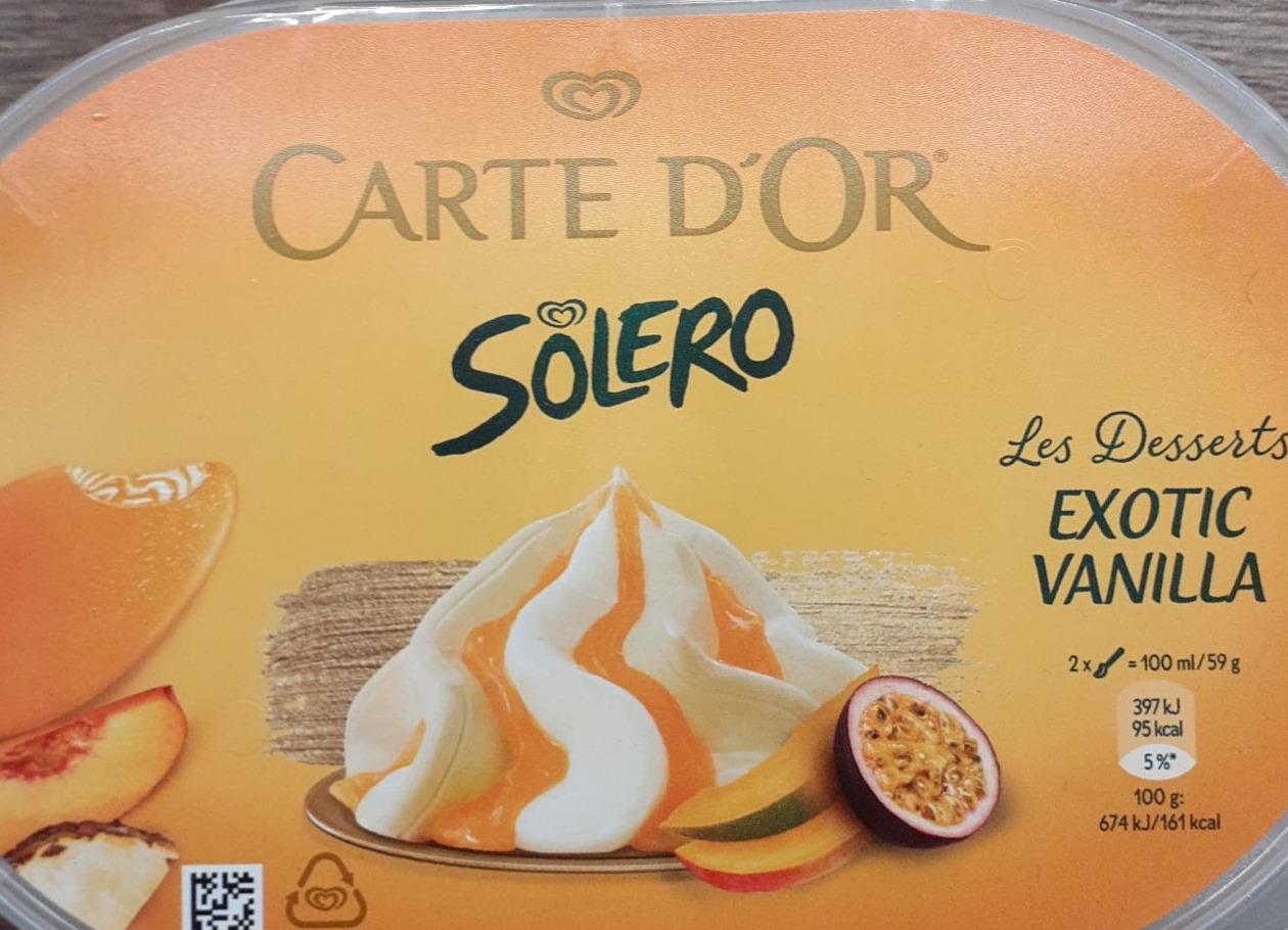 Zdjęcia - Solero exotic vanilla Carte d'or