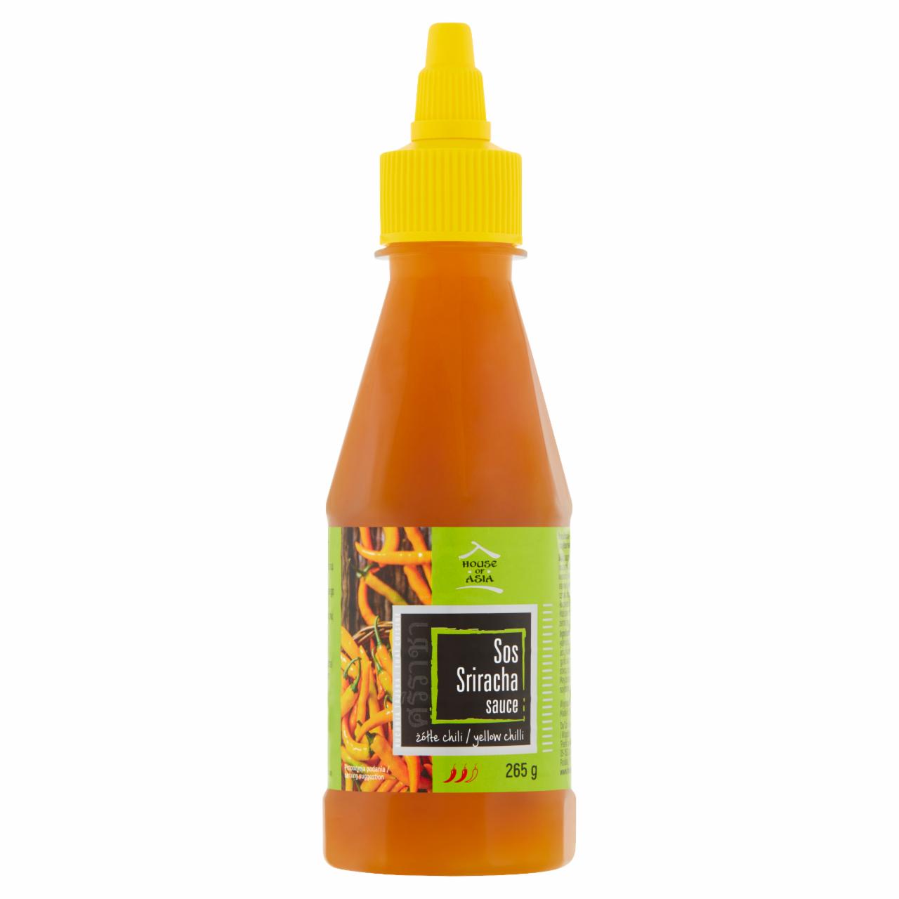 Zdjęcia - House of Asia Sos Sriracha żółte chili 265 g