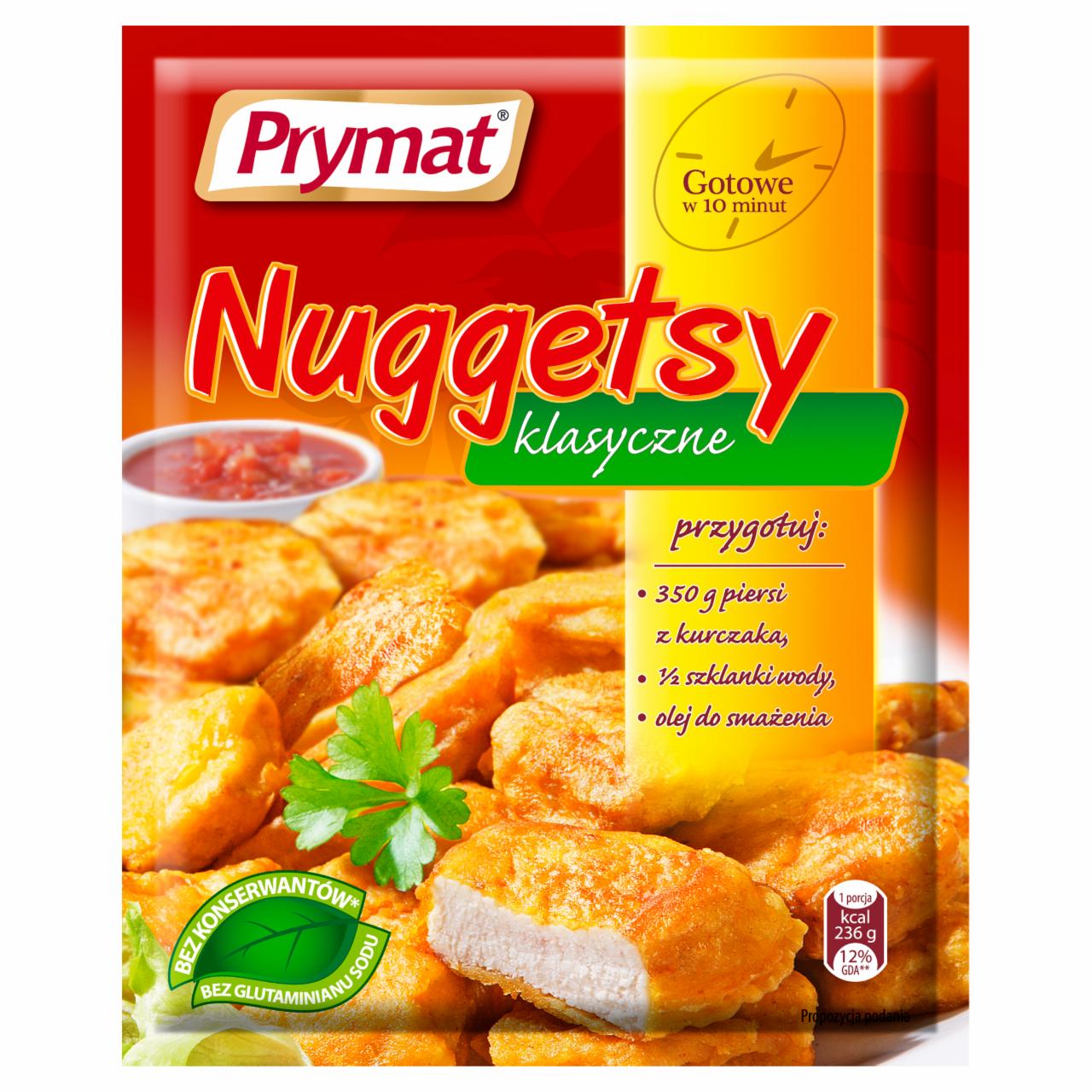 Zdjęcia - Prymat Nuggetsy klasyczne Ciasto do kurczaka 90 g