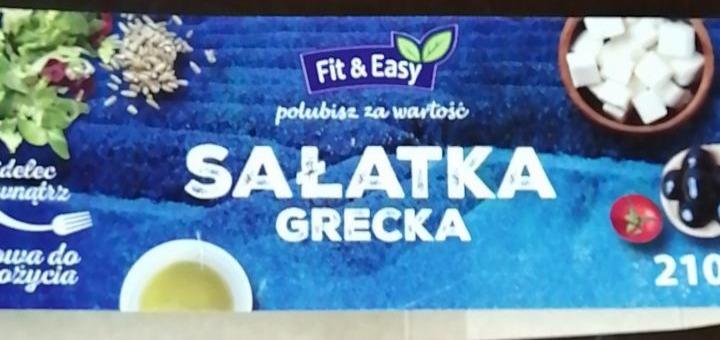 Zdjęcia - Fit & Easy Sałatka grecka 210 g