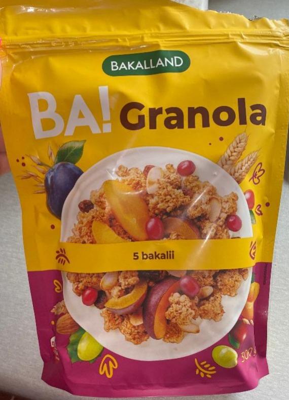 Zdjęcia - BA! Granola 5 Bakalii Bakalland