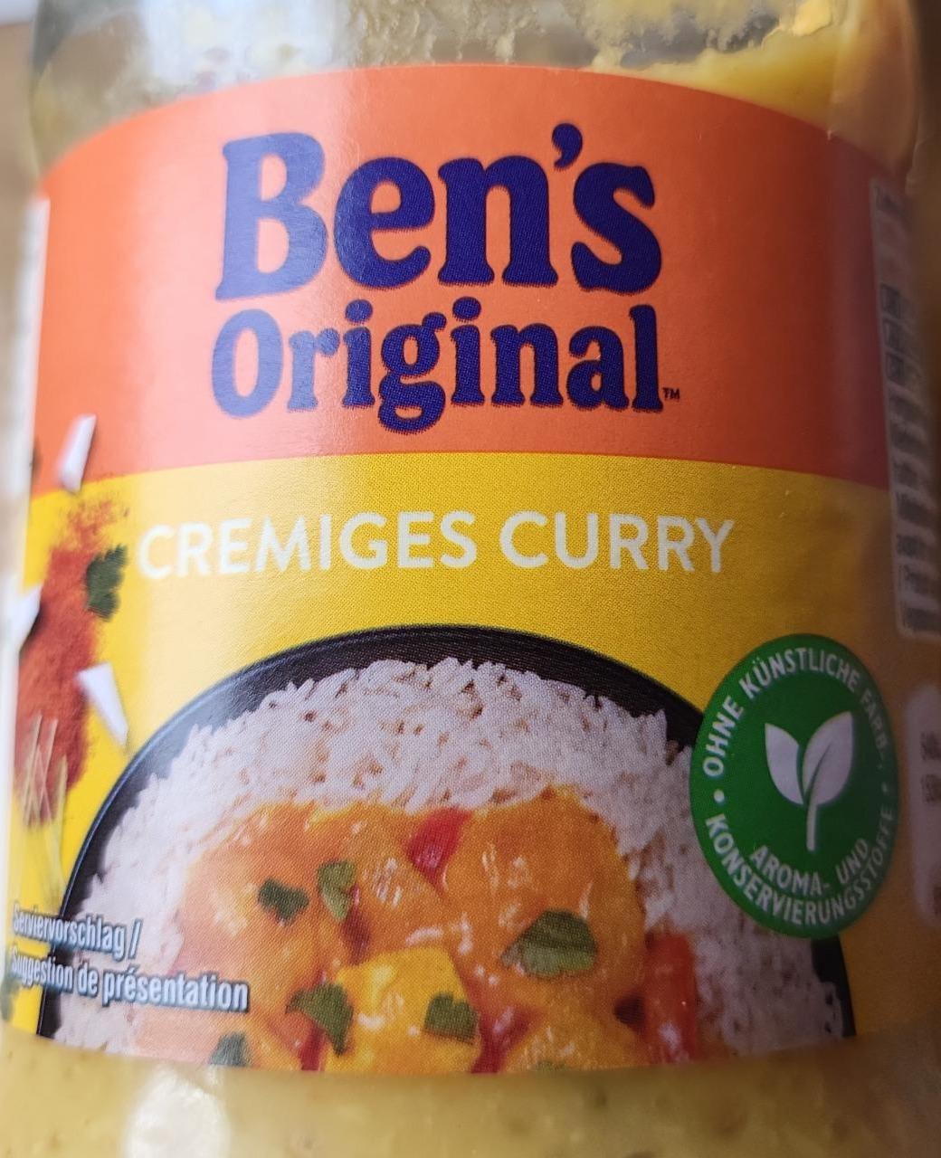 Zdjęcia - Cremiges curry Ben's Original