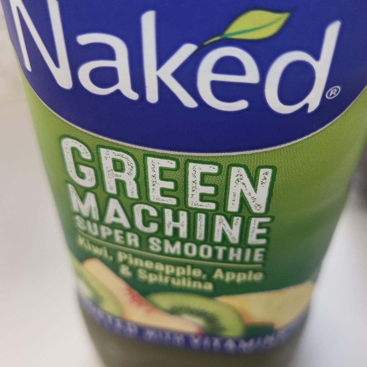 Zdjęcia - Green machine Kiwi Pineapple Apple Spirulina Naked
