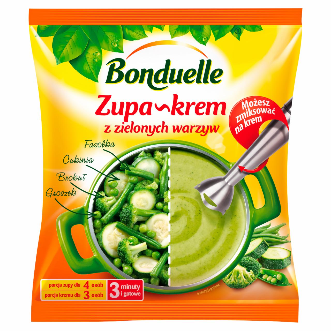 Zdjęcia - Bonduelle Zupa-krem z zielonych warzyw 400 g